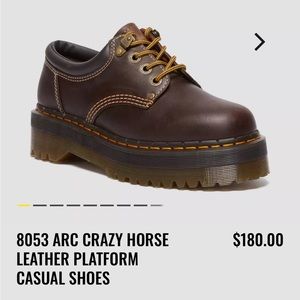 Dr. martin platform brown